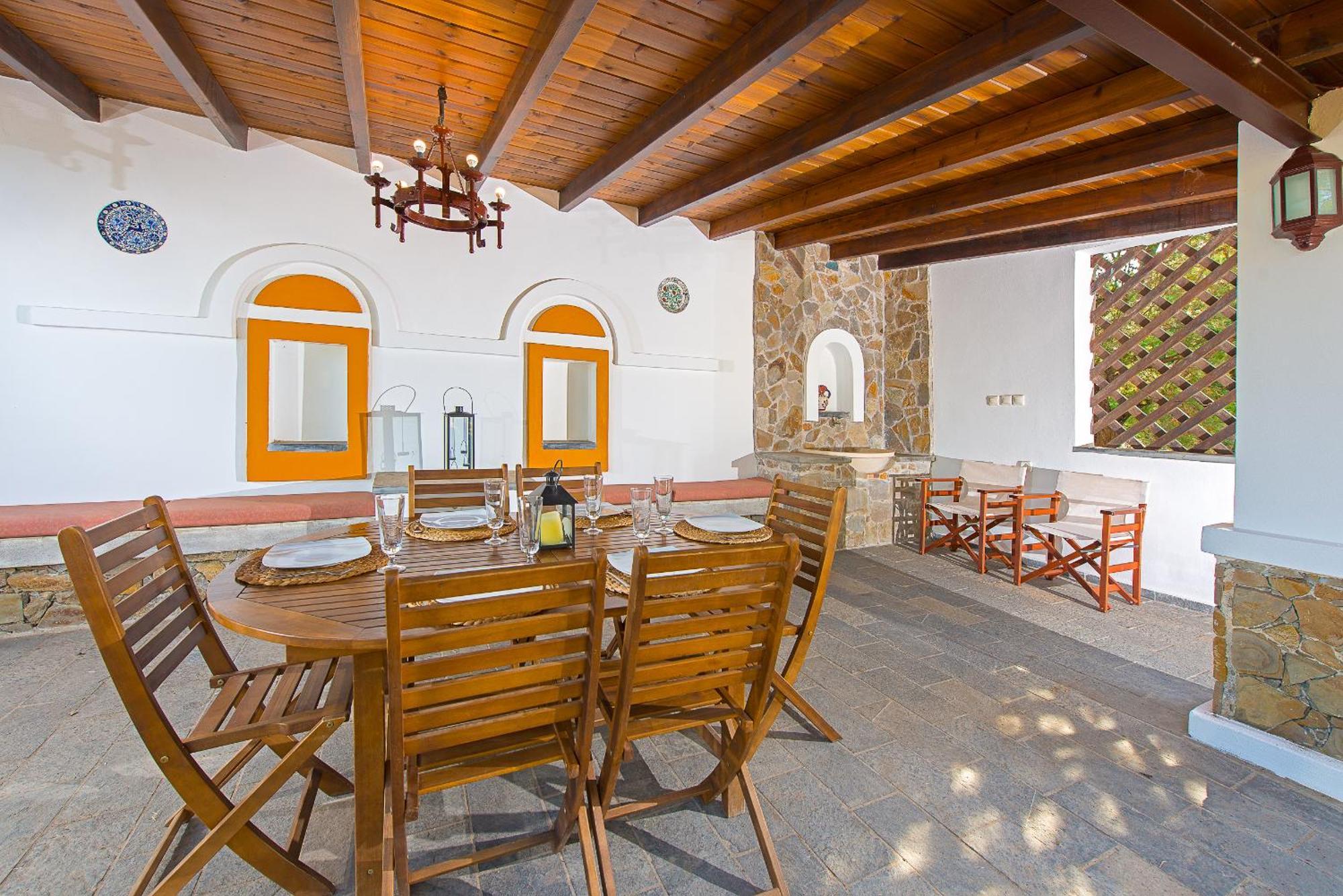 Beachfront Villa Rhodes Seashell Gennadi Exterior foto