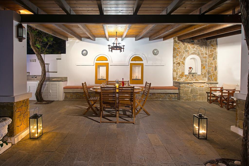 Beachfront Villa Rhodes Seashell Gennadi Exterior foto