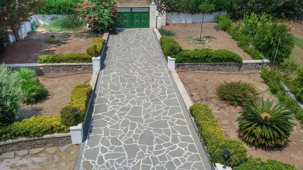 Beachfront Villa Rhodes Seashell Gennadi Exterior foto